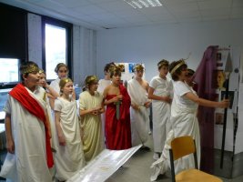 Théâtre Latin 1er décembre 2012 (photo : parents d'élèves)