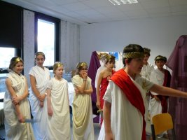 Théâtre Latin 1er décembre 2012 (photo : parents d'élèves)