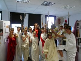 Théâtre Latin 1er décembre 2012 (photo : parents d'élèves)