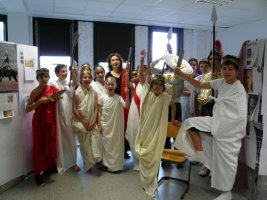 Théâtre Latin 1er décembre 2012 (photo : parents d'élèves)