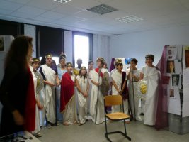 Théâtre Latin 1er décembre 2012 (photo : parents d'élèves)